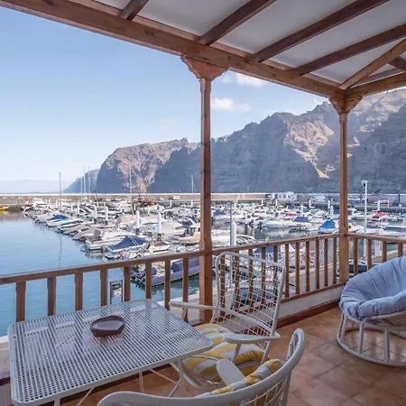 Apartment Los Gigantes, Front Line, Cute 2 Bedrooms Free Wifi Santiago Del Teide